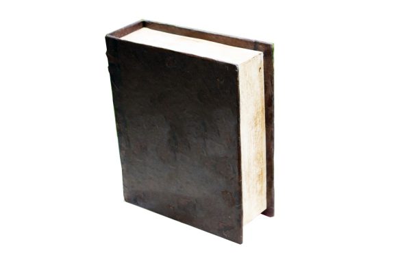 book cremation urn brown