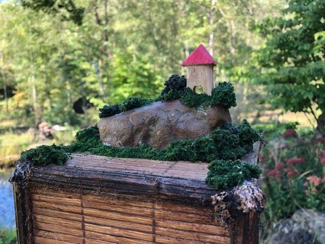 FORESTS GLEN, a One of a Kind, Full Size Cremation Urn for Human or Pet Ashes