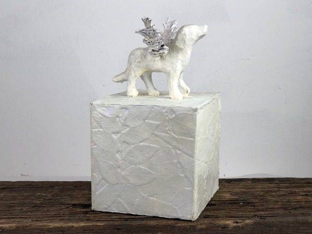 ANGEL PUPPY, a Unique, One of a Kind Cremation Urn for Man’s, or Woman’s, Best Friend