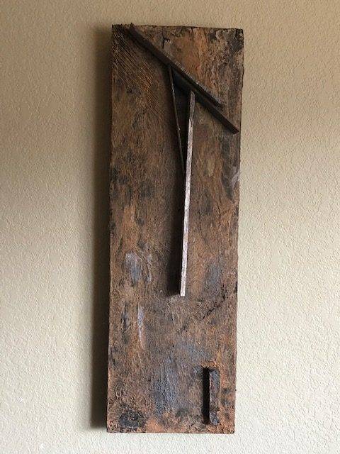 OLD ADOBE, a Cool, Rustic, Unique, One of a Kind Wall Art