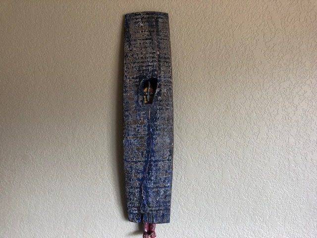 HIDING, Unique, One of a Kind Wall Art