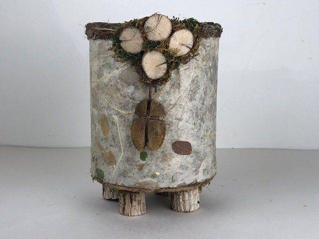 THE FIELD, a Natural, One of a Kind, Medium Sized Cremation Urn for Human or Pet Ashes