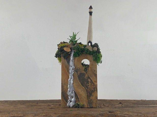 LIGHTHOUSE POINT, a Beautiful, Unique Keepsake or Sharing Cremation Urn for Human or Pet Ashes