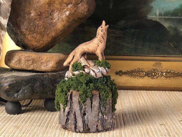 TWILIGHT PRINCE, a Unique, One of a Kind, Keepsake or Sharing Cremation Urn for Human or Pet Ashes