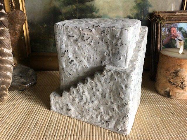 JUSTIFIED, a Stairway To Heaven Unique, One-of-a-Kind Ceramic Cremation Urn for Human or Pet Ashes