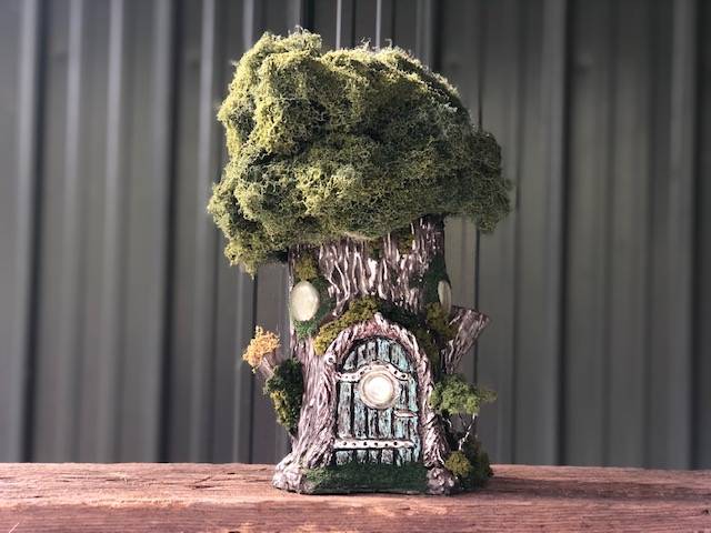 FAERIE HILL,, a Unique, Whimsical, Mid-Size Cremation Urn for Human or Pet Ashes