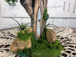 CREMATION URN: Hide-Away Forest 6, a Whimsical Small or Sharing Cremation Art Urn for Human or Pet Ashes