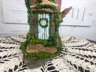 CREMATION URN: Hide-Away Forest 5, a Whimsical Small or Sharing Cremation Art Urn for Human or Pet Ashes